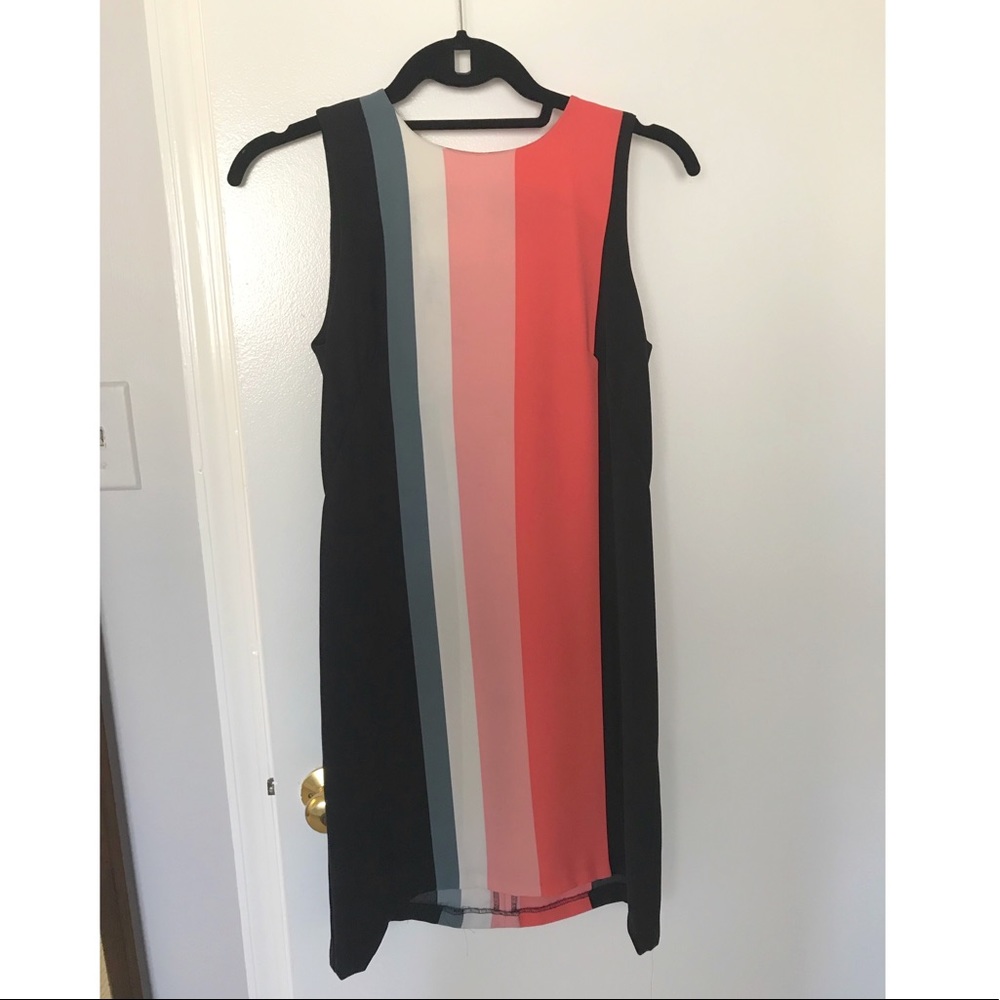 Ann Taylor Bold Stripe Modern Shift Dress